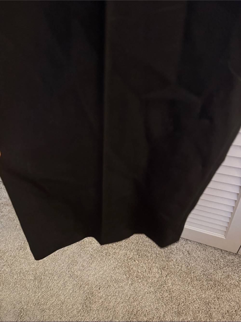 Theory Black Trousers Size Tag Missing EUC Likely Size 8 - Picture 2 of 6